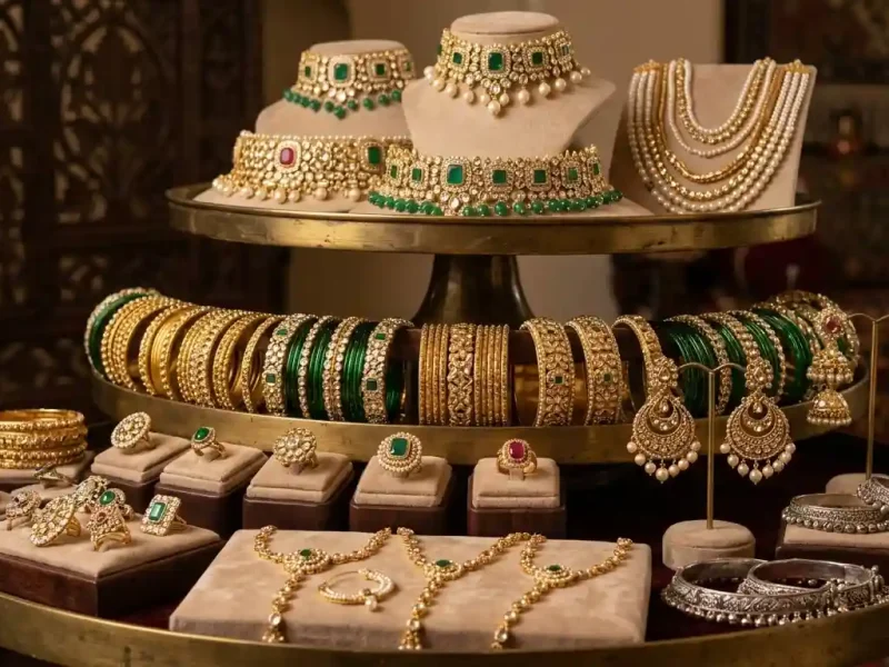 A collection of rekvista pearl accessories for women