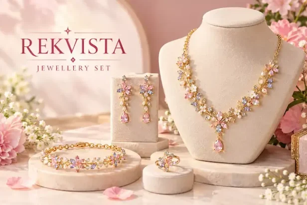 pastel floral Jewellery Set – Rekvista Accessories